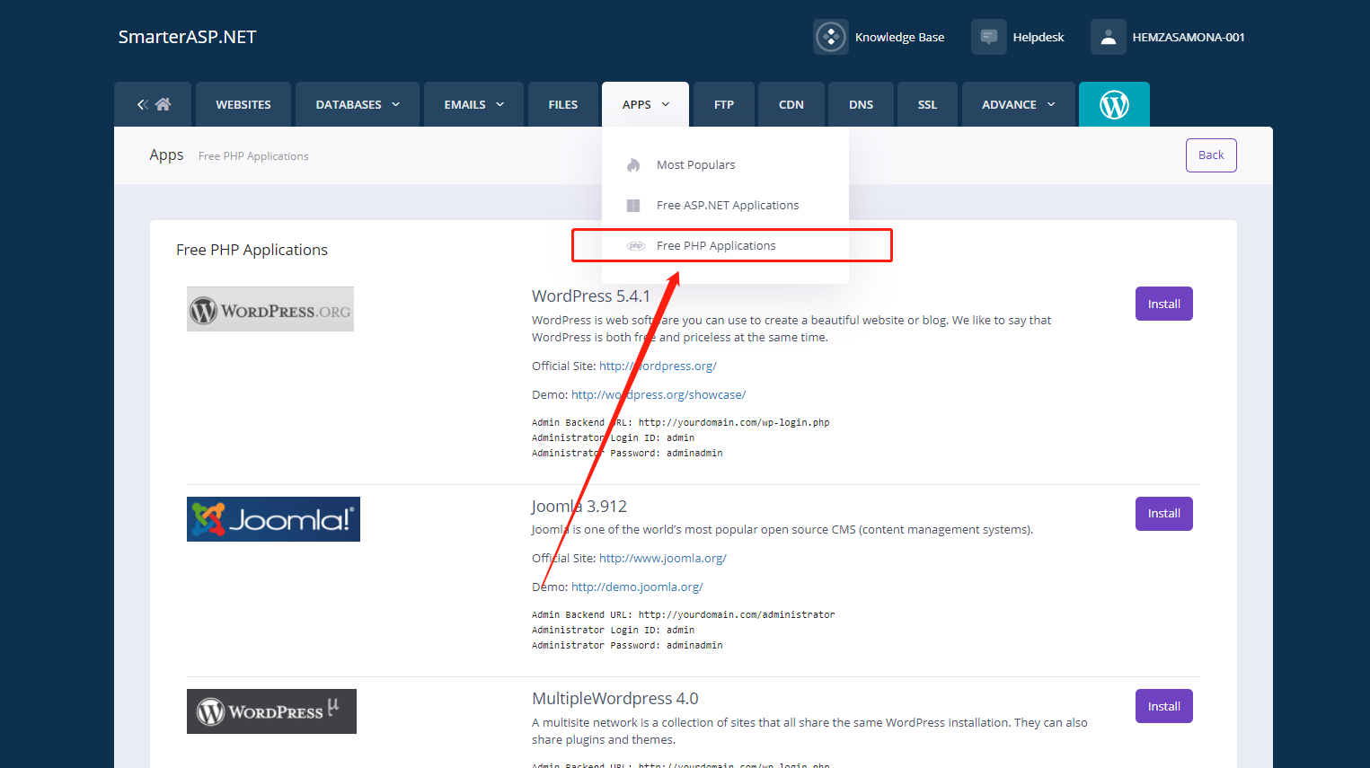 What's the URL/control panel for my resold client to login?