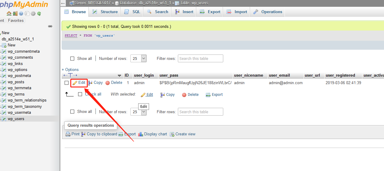 download wordpress phpmyadmin